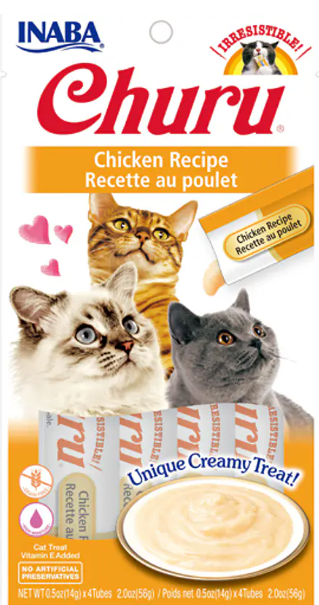 Churu Gato Pollo Recipe 4u X 14 Gr Usa603